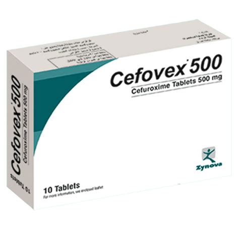 Cefovex 500 Tablet .